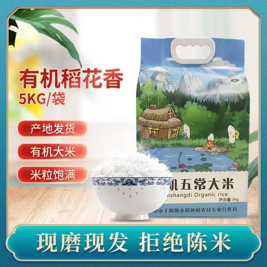 五常千垧地 千年水稻 百年贡米 保真五常有机大米5KG 商品图0