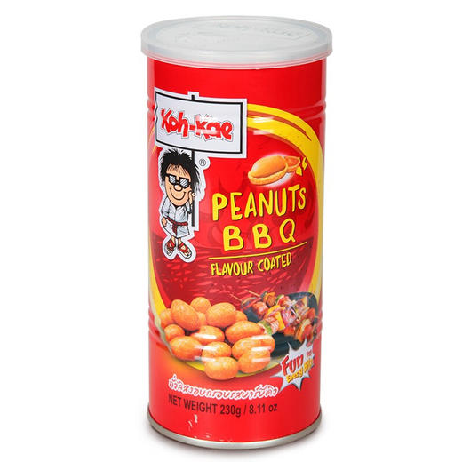 大哥牌（Koh-Kae）花生豆泰国进口230g香脆坚果休闲零食 烧烤味230g 商品图4