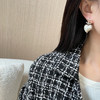 CHANEL香奈儿C2双c桃心爱心耳钉耳环 商品缩略图0