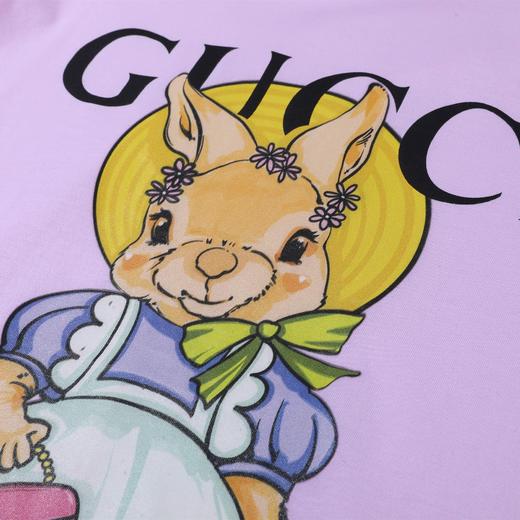 女款 兔年限定 复古 圆领短袖T恤 Z-10671 商品图4