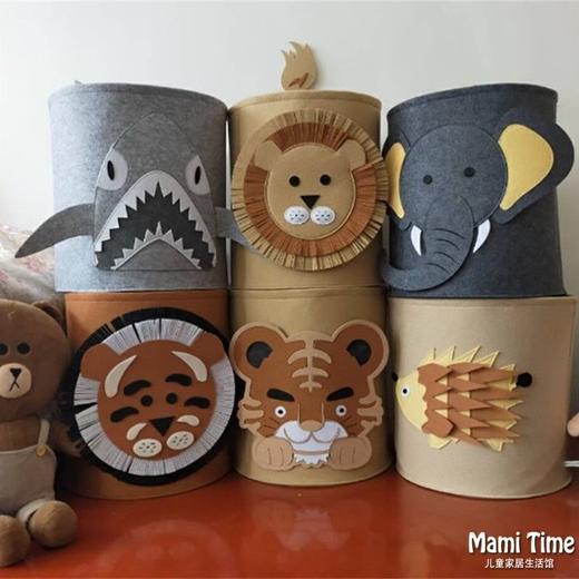 「5款可选！ins高颜值」储物筐宝宝脏衣篓 儿童玩具收纳整理桶收纳袋可水洗衣服 商品图3