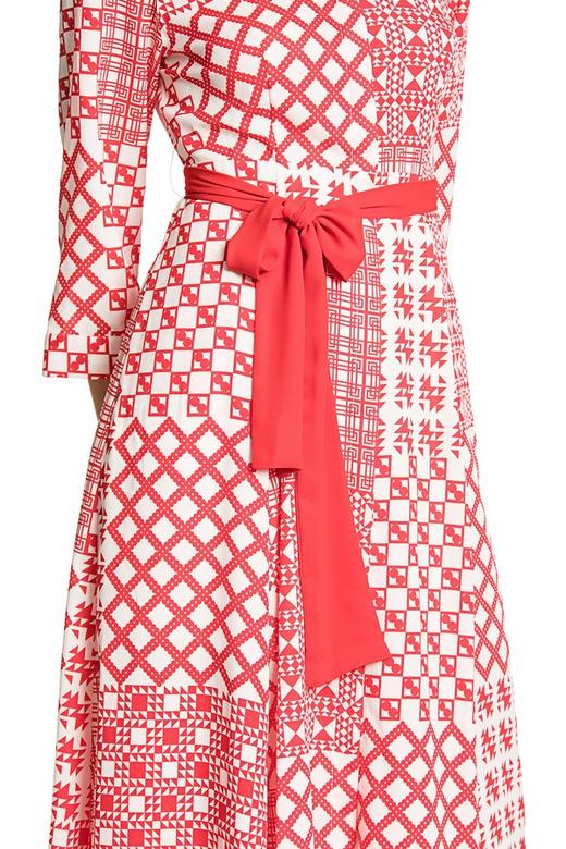 ROSEHOO 几何元素开衩连衣裙 2599 商品图4