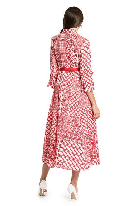 ROSEHOO 几何元素开衩连衣裙 2599 商品图3