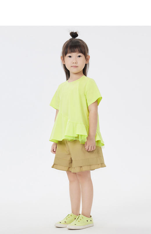 jnby  23年夏款   弹力府绸短袖TOP   1N5213500 商品图4