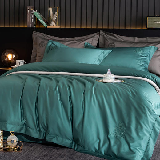 闽宁镇席梦乡60S长绒棉四件套M400-11 商品图2