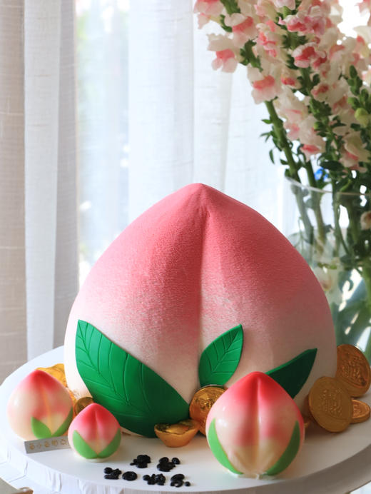 大寿桃蛋糕 商品图10