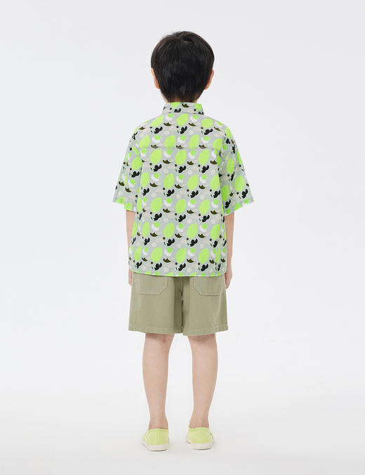 jnby  23年夏款   全棉轻薄细腻短袖衬衣  1N5214130 商品图5