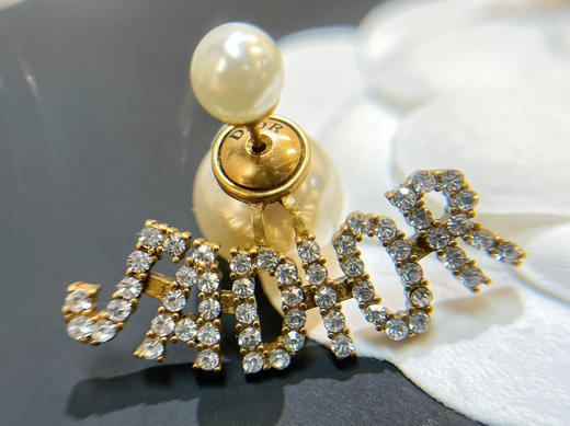 DIOR迪奥JADIOR大小珍珠耳钉耳环 商品图6