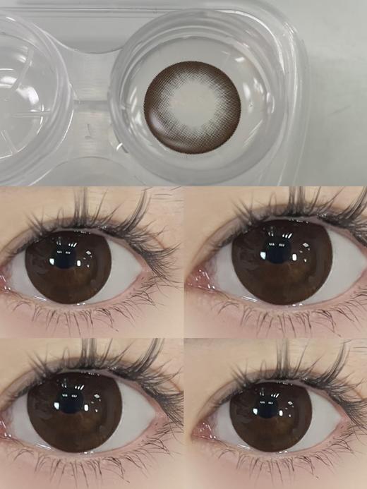 Kaylens月抛 · 黄卷卷&琉璃银灰&圆萌熊&甜果茶&巧可爱&黑呆萌｜ 14.5mm白狮参考着色大直径  月抛 商品图9