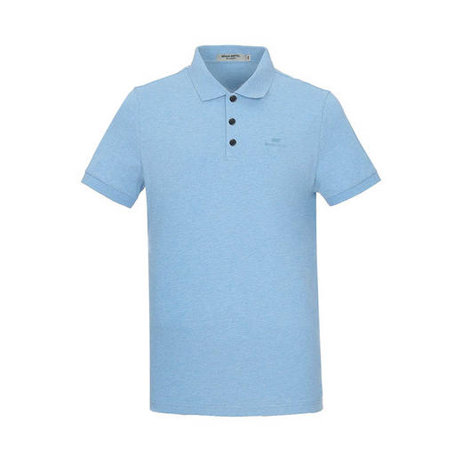 布兰施甄选轻奢商务纯色POLO衫 商品图0