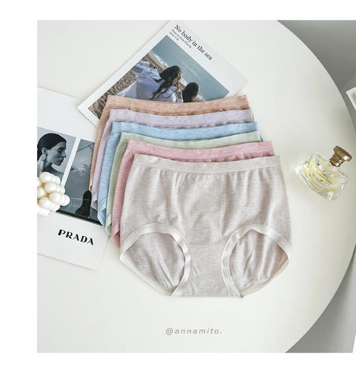 老米优品/ 米妈自留款 ~2条包邮！《GAO品质60莫代尔幻彩内裤》无缝无痕，立体臀型，质感无敌 NK230426E 商品图6
