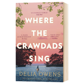 沼泽深处的女孩英文原版小说 蝲蛄吟唱的地方 英文版 Where the Crawdads Sing 爬行动物歌唱之地 Delia Owens 进口原版英语书籍