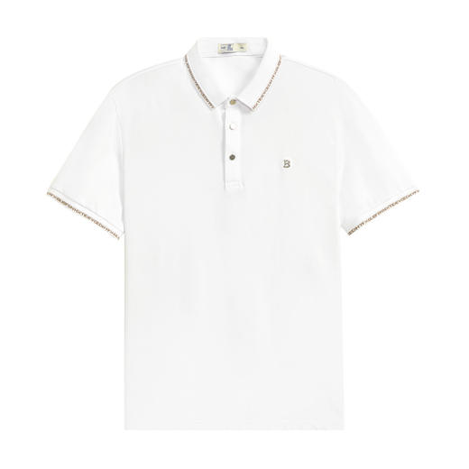 【断码清仓】HX 夏季翻领短袖T恤Y102320152101POLO杉 商品图4