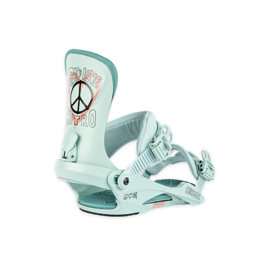 Nitro 23-24 【COSMIC】 女款固定器 Ultra Black  White Lavender  Peace Love Nitro  Factory Craft Series 商品图2