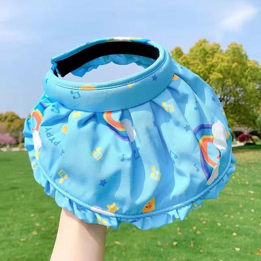 【多彩花样，多种款式！】儿童夏季彩绘贝壳空顶帽 遮阳防晒防紫外线 男女宝宝出游卡通防晒帽-QQ 商品图7