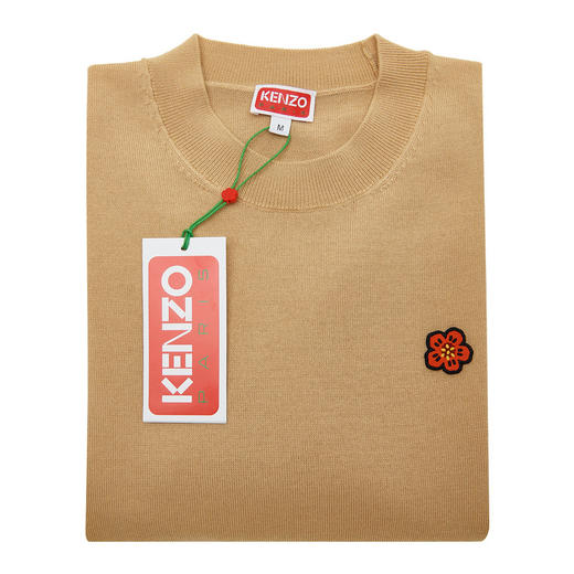 KENZO 高田贤三 新款男装Logo嵌花针织衫毛衣 FD52PU3813LB 商品图2