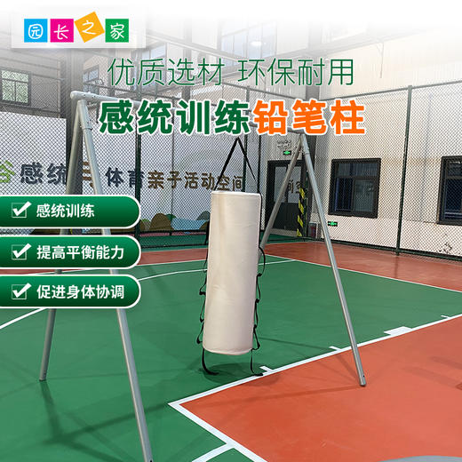 铅笔攀爬柱平衡运动秋千抱筒教玩具早教儿童感统体能训练悬挂器材 商品图0