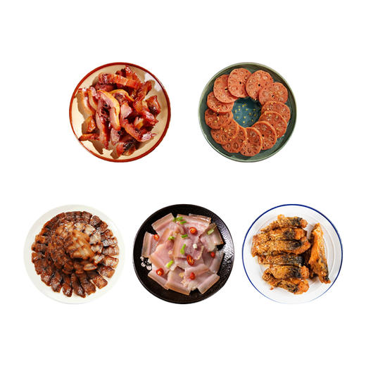 邵万生五福临门礼盒1350g 商品图2