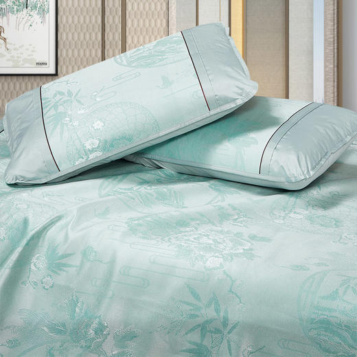 富安娜 莱卡 冰丝提花席三件套180*200 商品图2