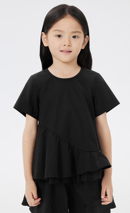 jnby  23年夏款   弹力府绸短袖TOP   1N5213500 商品图9