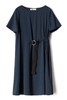 SUMMER & SAGE 海军蓝收腰连衣裙 7218 商品缩略图3