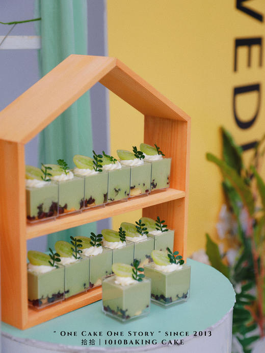 「白鹭湖户外婚礼』甜品台案例 商品图6