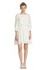 SUMMER & SAGE 白色纱质一字肩连衣裙 2753 商品缩略图0