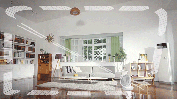 Forestlife智能AI离线语音风扇，用科技与美学治愈夏日！