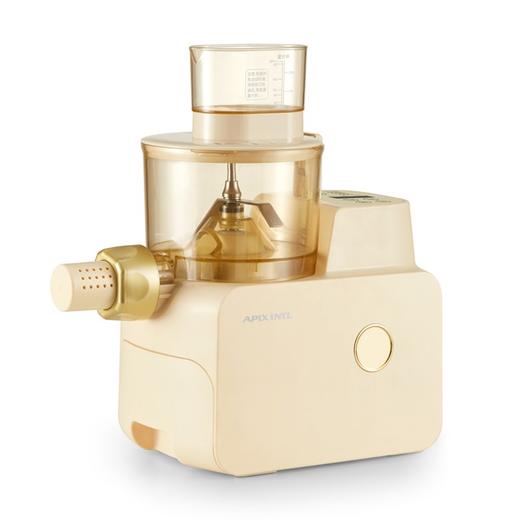 APIXINTL 日本Apixintl安本素面条机家用全自动小型压面智能和面饺子皮一体 鹅黄色 商品图3