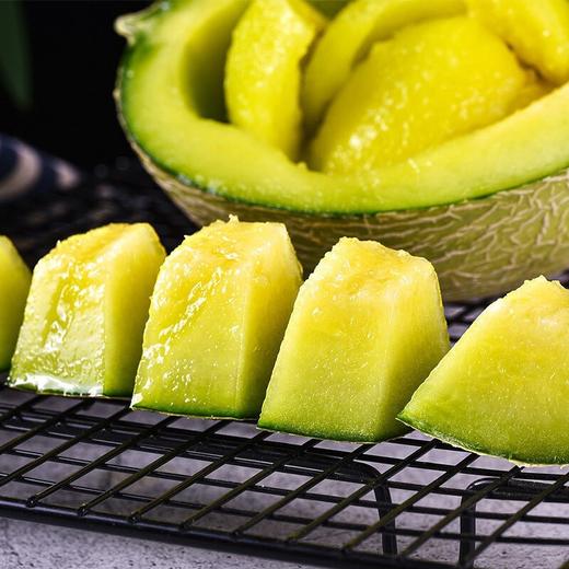 玫珑蜜瓜 冰淇淋 网纹瓜 哈密 甜瓜 新鲜水果 包邮 商品图1