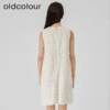 oldcolour2023夏新款法式设计感小众宽松无袖流苏连衣裙O21104169 商品缩略图4