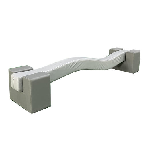 左右S型平衡独木桥家用早教幼儿园户外儿童玩具前庭感统训练器材 商品图4