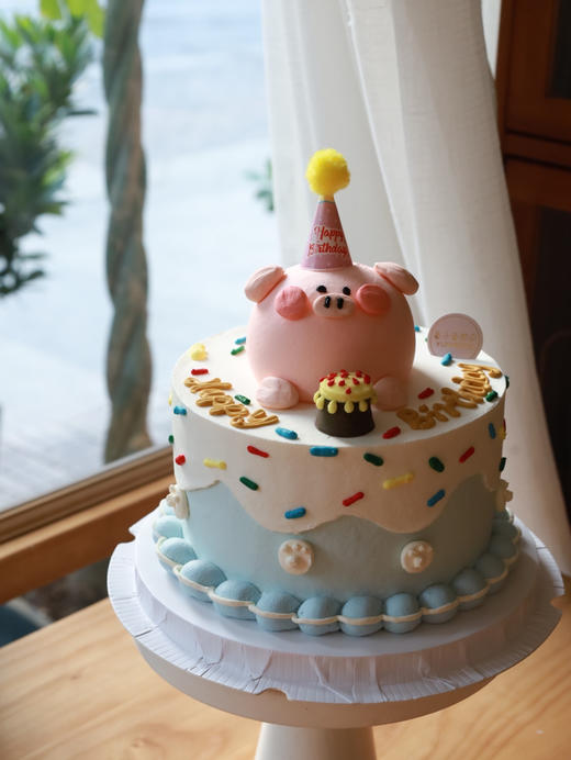 可爱小猪猪蛋糕 商品图2