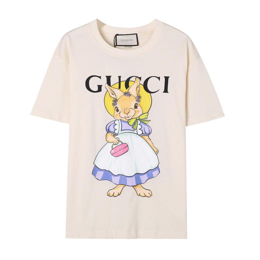 女款 兔年限定 复古 圆领短袖T恤 Z-10671 商品图1