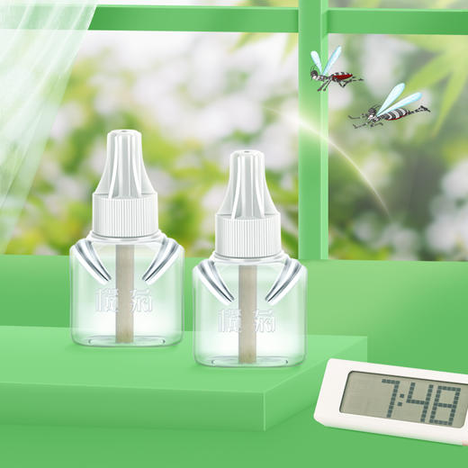 榄菊 无香无味蚊香液33ml/瓶 送直插器特惠装 商品图2