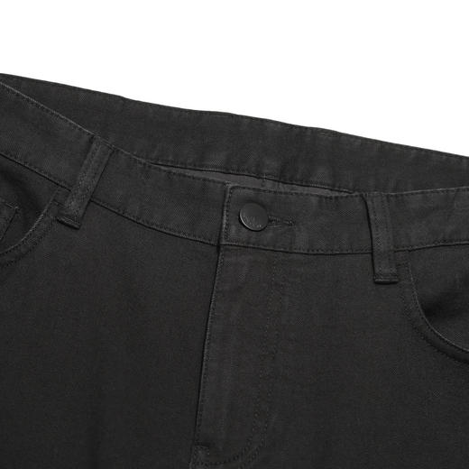 布兰施男士修身微弹直筒牛仔裤 商品图5