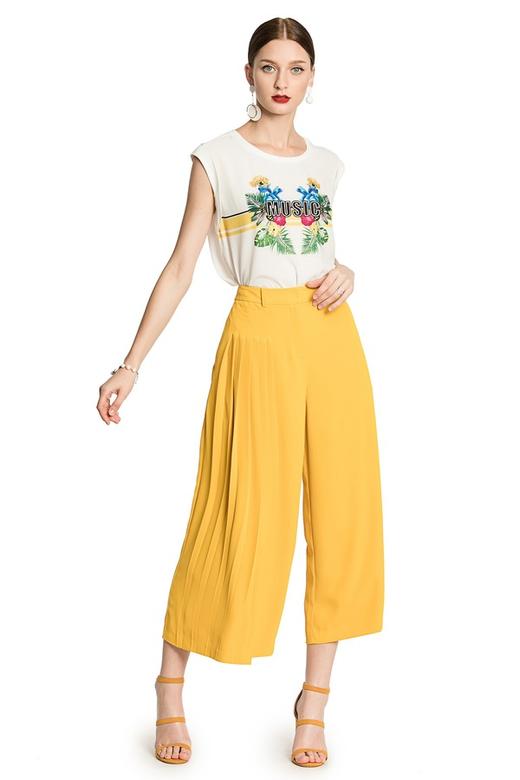 Betu百图 白色热带印花T恤 2988 商品图4