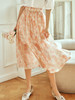 OLrain欧芮儿法式印花半身裙女夏季2023年新款高腰温柔风薄款摆裙 商品缩略图0