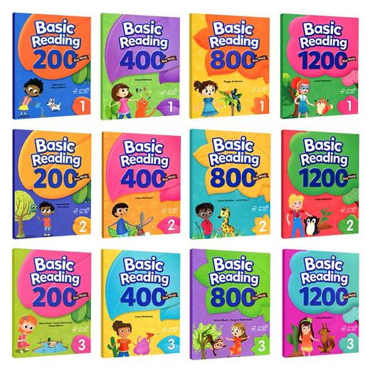 美国compass少儿英语教材key words Basic Reading 200 400 800 1200词 商品图0