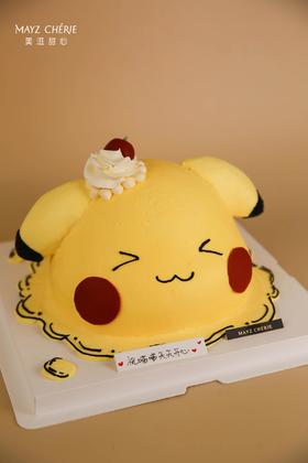 奶油立体皮卡丘