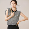 剩S/M/L/XL 芳外【条纹背心针织T】2024夏季新款女式针织衫 商品缩略图8