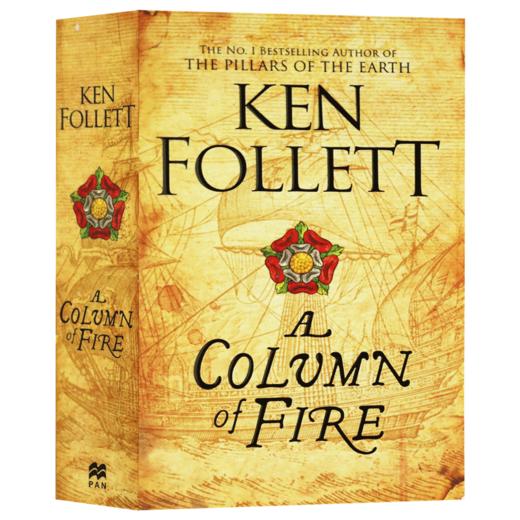 英文原版小说 A Column of Fire烈火之柱-中世纪三部曲3 英版 英文版 商品图1