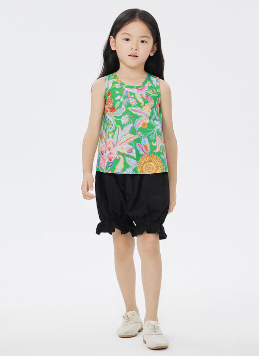 jnby  23年夏款  y原创图案无袖衬衣  1N5213080 商品图8