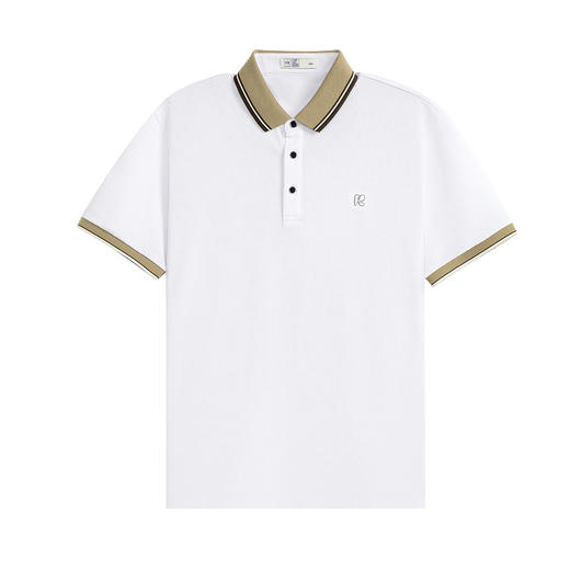 【断码清仓】HX 夏季翻领短袖T恤Y102320184101POLO杉 商品图4