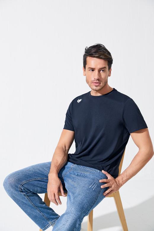 【两件减10】Miss Cleos-男女士速干短袖，空气速干防晒系列面料制成运动短袖T恤,贴合舒适，科学剪裁，经典版型，遵循人体规律,走线工整，不惧拉扯，百搭清爽 商品图1