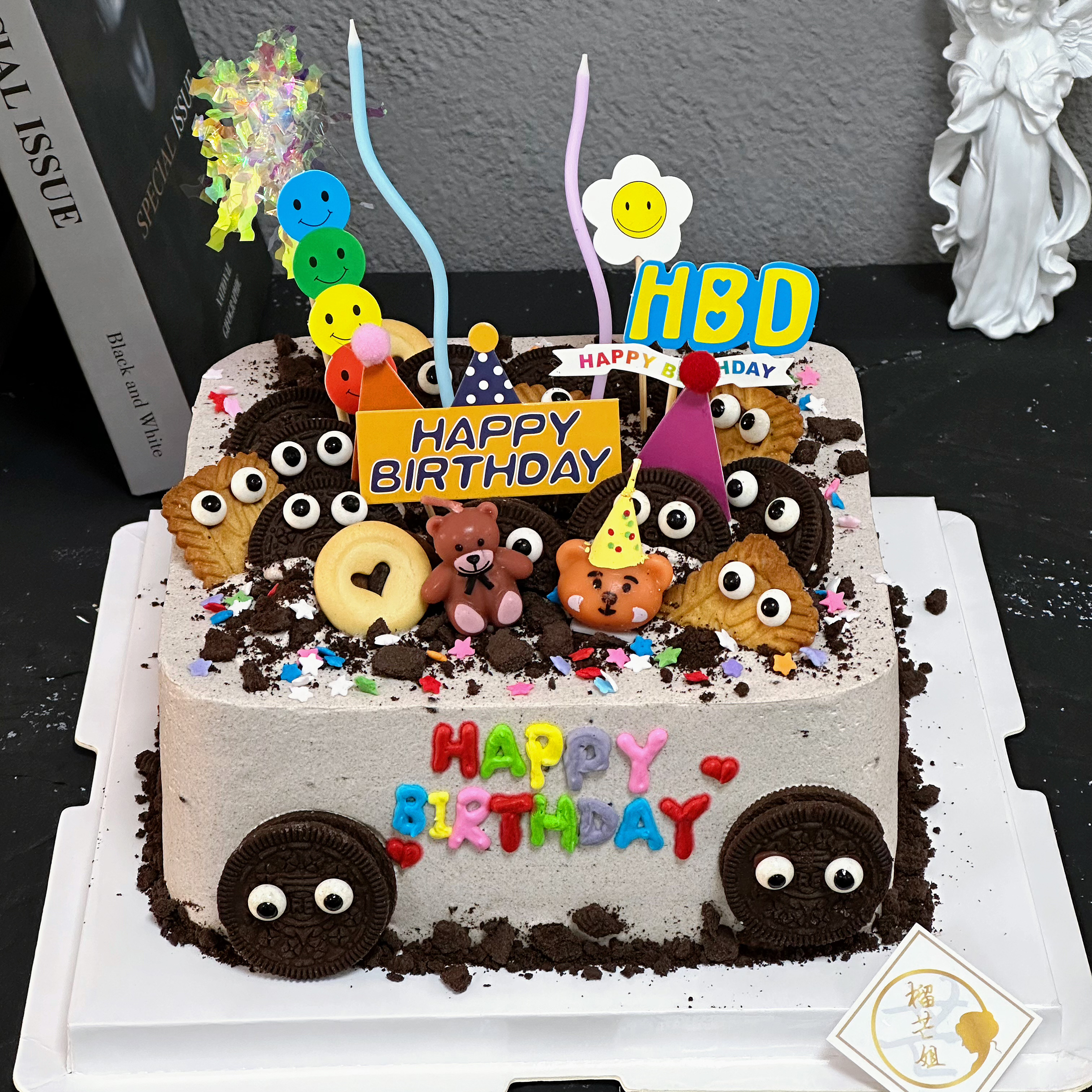 【奥利奥主题蛋糕】/生日蛋糕/巧克力蛋糕