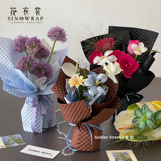 泡芙压纹纸 （53x53） 商品图1