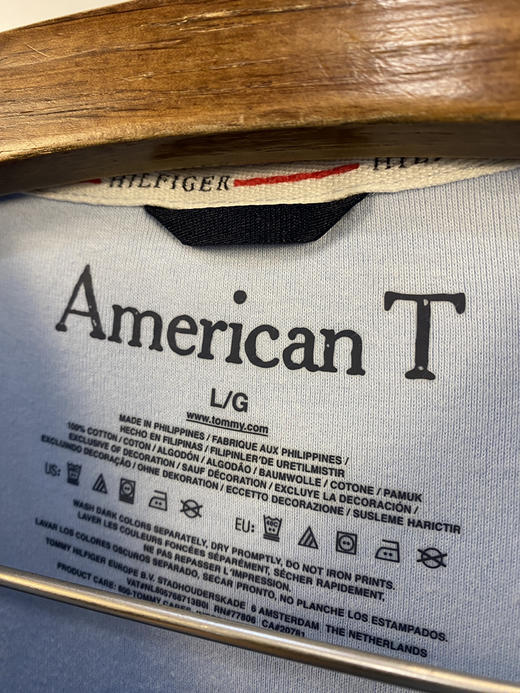 稀少 Tommy Hilfiger American T 短袖T恤 _SST(L) 商品图1