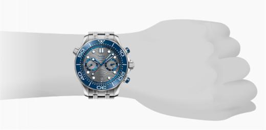 欧米茄 Omega 海马系列 300米潜水表44毫米至臻天文台计时表 210.30.44.51.06.001 商品图2