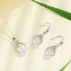 【柔羽珍珠】S925银水滴珍珠耳饰【JHY-E000500B】 商品缩略图3